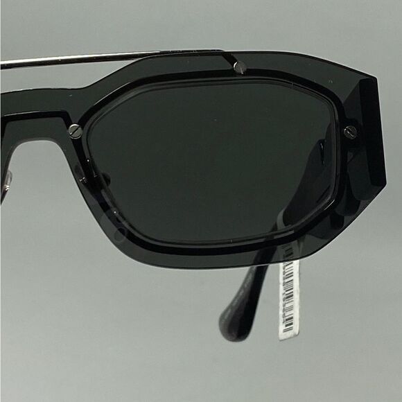 Versace Men's Medusa-Logo Oval Sunglasses - Picture 12 of 14